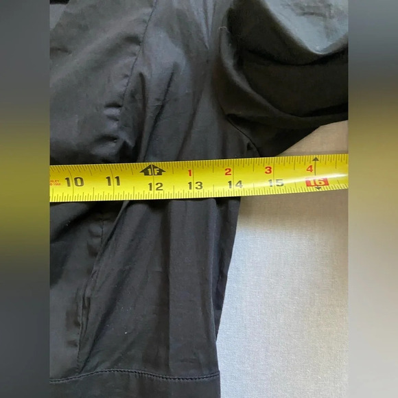 MICHAEL KORS Black  Stretch Cotton Poplin Puff-Sleeve Dress Sz XXS - Picture 13 of 13